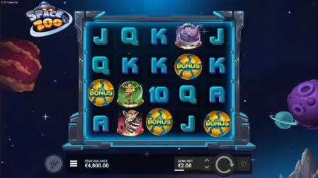 Space Zoo slot screenshot 1