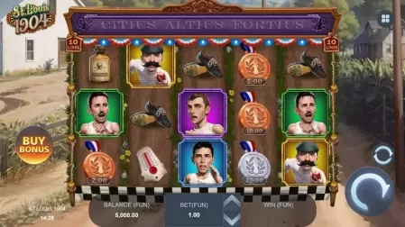 St. Louis 1904 slot screenshot 1