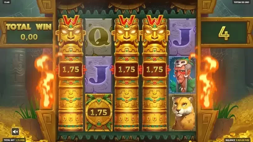Totem de Oro slot screenshot 1