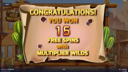 Wild Ways Hunt slot screenshot 3