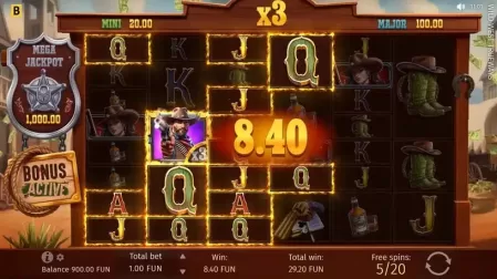 Wild West TRUEWAYS slot screenshot 4