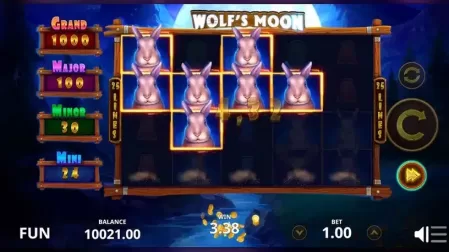 Wolf's Moon slot screenshot 3