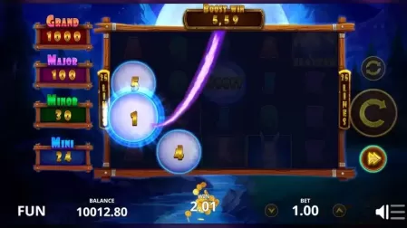 Wolf's Moon slot screenshot 4