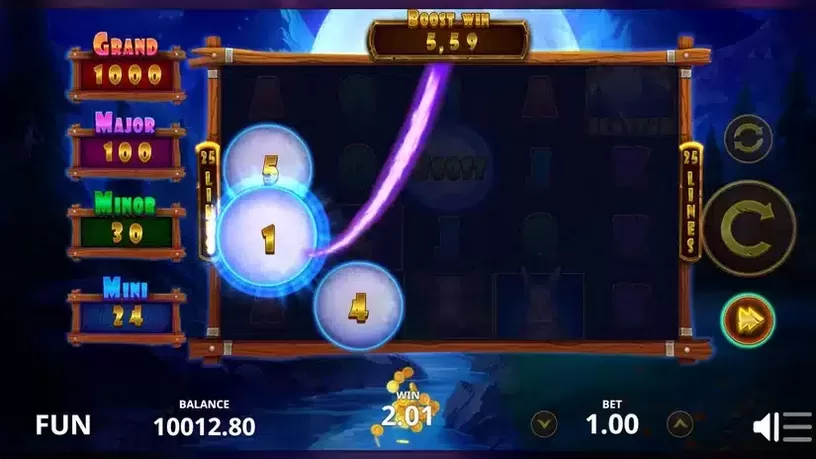 Wolf's Moon slot screenshot 4