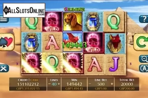 Screen6. 3 Elements from FUGA Gaming