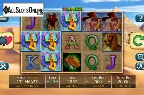 Screen4. 3 Elements from FUGA Gaming