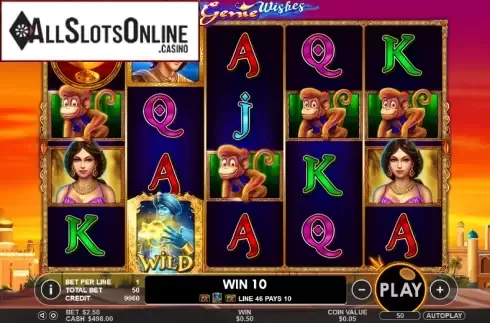 Wild. 3 Genie Wishes from Pragmatic Play