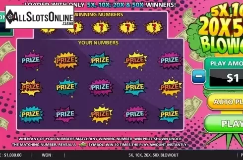 Game screen