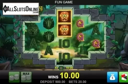 Win Screen 2. African Mask from Merkur
