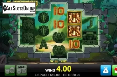 Win Screen 3. African Mask from Merkur