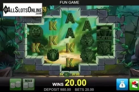 Win Screen 1. African Mask from Merkur