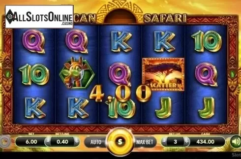 Win Screen 2. African Safari (SlotVision) from SlotVision