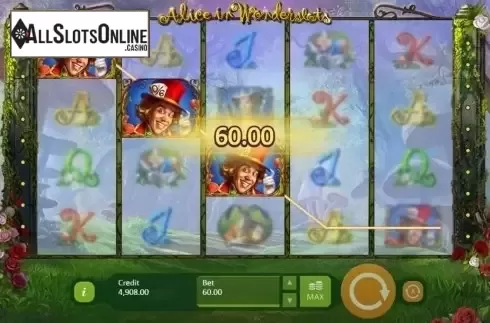 Screen 4. Alice in Wonderslots from Playson