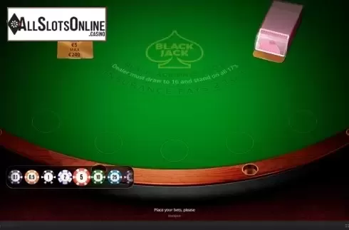 Reel Screen. Blackjack (Skywind Group) from Skywind Group
