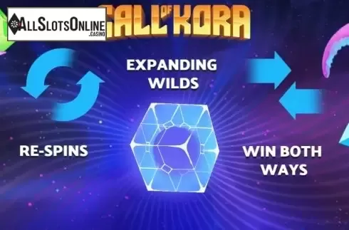Intro screen. Call Of Kora from Peter and Sons