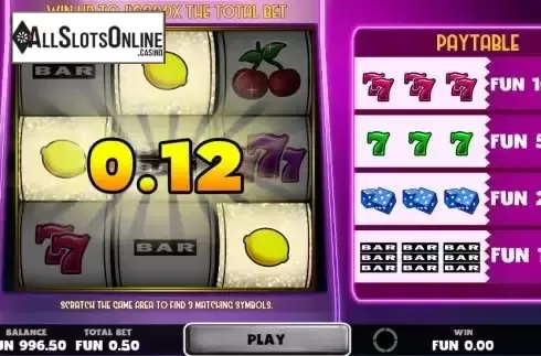 Win screen