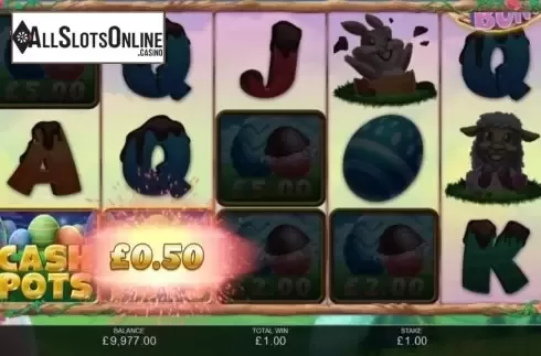 Win Screen 1. Chocolate Cash Pots from Inspired Gaming