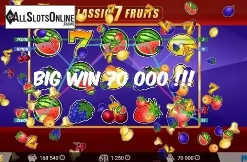 Screen5. Classic 7 Fruits from MrSlotty