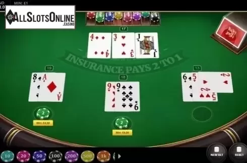 Reel screen. Classic Blackjack (Red Tiger) from Red Tiger