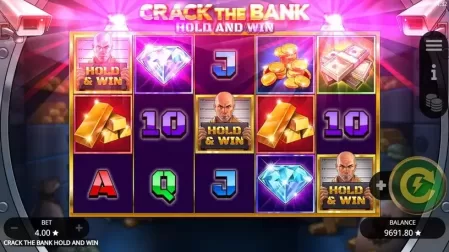 Crack the Bank Hold And Win slot screenshot 4