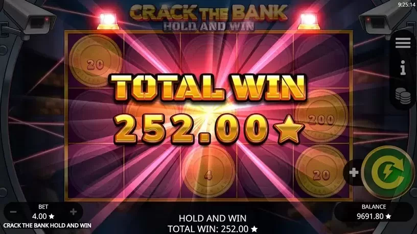 Crack the Bank Hold And Win slot screenshot 7
