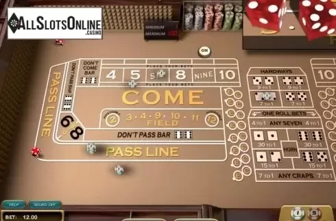 Game Screen 3. Craps (Nucleus Gaming) from Nucleus Gaming