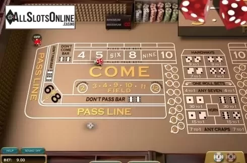 Game Screen 2. Craps (Nucleus Gaming) from Nucleus Gaming