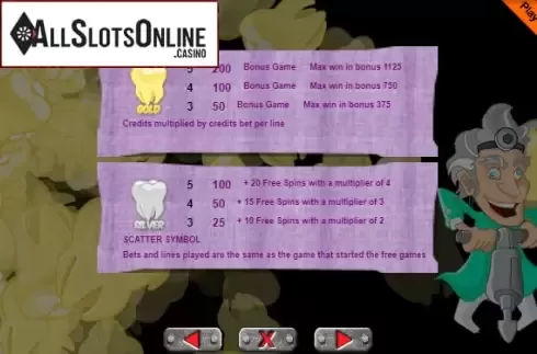 Screen6. Crazy Dentist from Portomaso Gaming