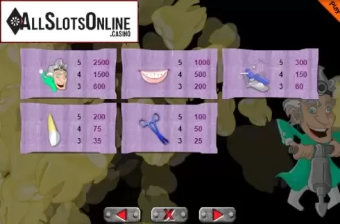 Screen7. Crazy Dentist from Portomaso Gaming