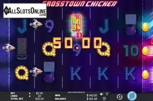 Screen 3. Crosstown Chicken from Genesis