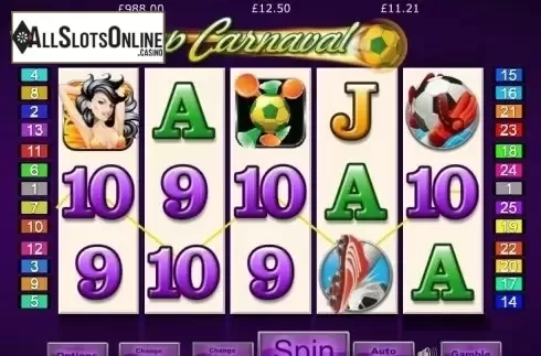 Win Screen 2. Cup Carnaval from Eyecon