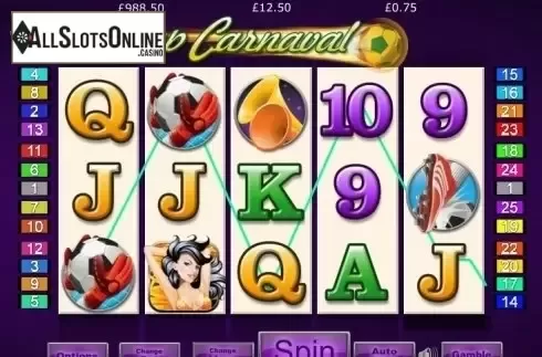 Win Screen . Cup Carnaval from Eyecon