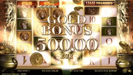 Divine Fortune Megaways slot screenshot 4