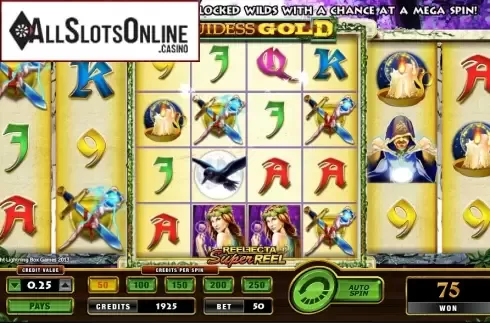 Screen9. Druidess Gold from Lightning Box