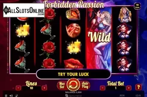 Reel Screen. Forbidden Passion from Spinomenal