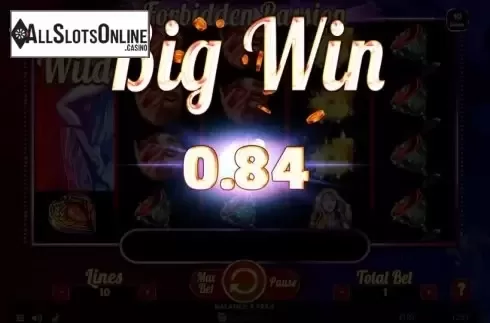 Big Win. Forbidden Passion from Spinomenal
