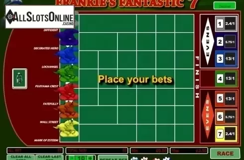 Screen1. Frankie's Fantastic 7 from Playtech
