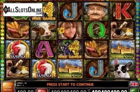 Screen2. French Valley from Casino Technology