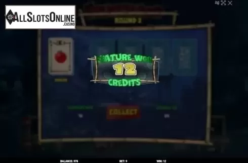 Win Presentation screen. FruitsLand from Evoplay Entertainment
