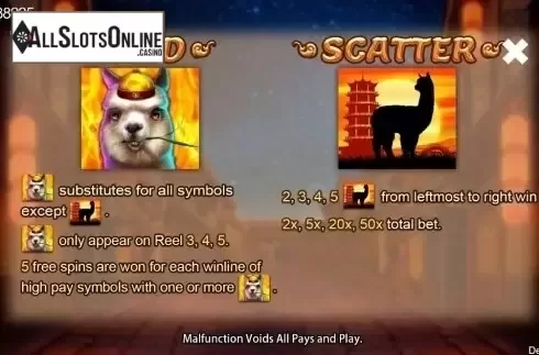 Wild & Scatter. Funny Alpaca from CQ9Gaming