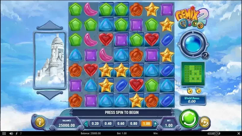 Gemix 2 slot screenshot 1
