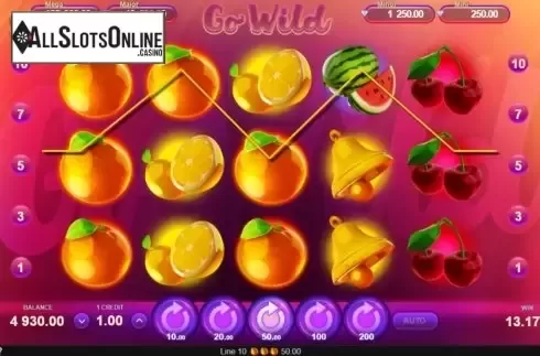 Win Screen 1. Go Wild (Gamzix) from Gamzix