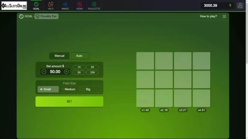 Start Screen
