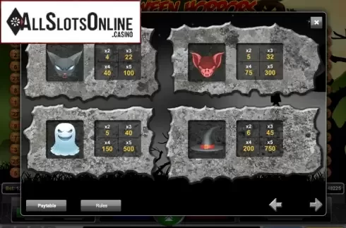 Screen4. Halloween Horrors from 1X2gaming