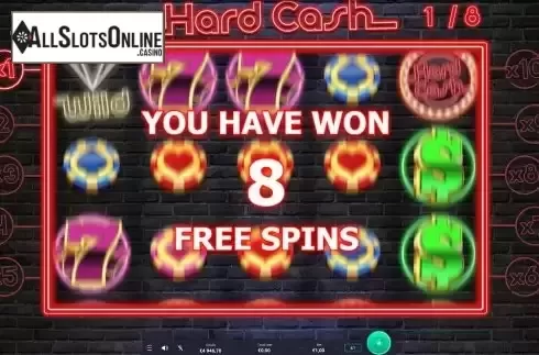 Free Spins Win Screen 2