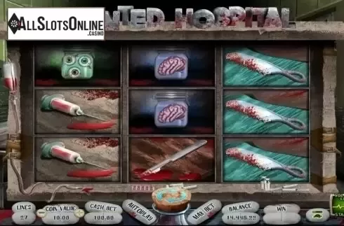 Reel Screen. Haunted Hospital from Wazdan
