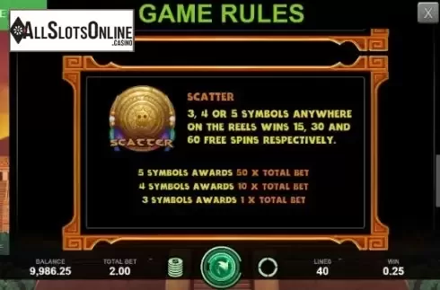 Scatter Symbol. Hidden Kingdom from Caleta Gaming