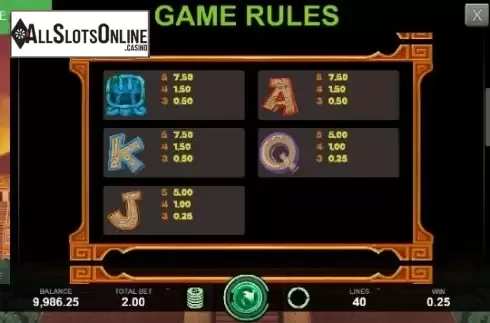 Max Win Screen. Hidden Kingdom from Caleta Gaming