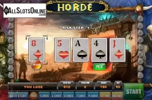 Gamble game 2. Horde from GameX