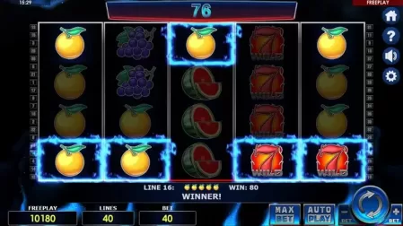Hot 40 slot screenshot 3